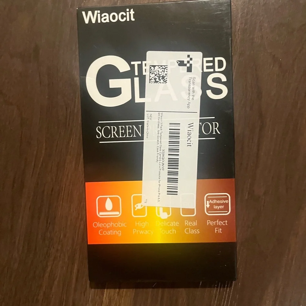 Tempered Glass Screen Protector - 3 pack
